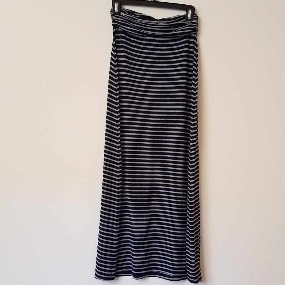 J. Crew striped maxi skirt size XXS